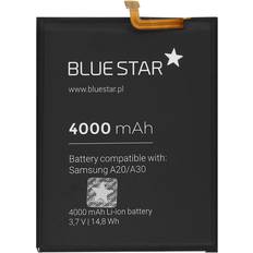Blue Star Samsung galaxy a30, a30s und a50 4000mah li-ion ersatzakku, schwarz Schwarz 65
