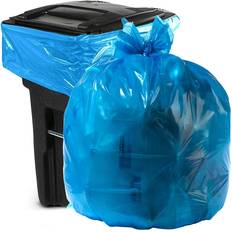 Aluf Plastics 65 Gallon Trash Bags Heavy Duty - (Huge 50 Pack