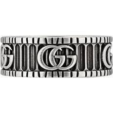Gucci Ringe Gucci Double Marmont ring silver 1/4