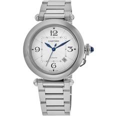 Cartier Wrist Watches Cartier Pasha Automatic Silver WSPA0009