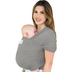 KeaBabies Baby Wrap Carrier - All in 1 Original Breathable Baby Sling,  Lightweight,Hands Free Baby Carrier Sling, Baby Carrier Wrap, Baby Carriers  for