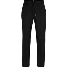 Hugo Boss Men Pants & Shorts Hugo Boss Men's Drawstring Trousers Black Black