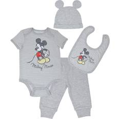 Disney Other Sets Disney Mickey Mouse Newborn Baby Boys Outfit Set 4-pack - White/Gray Newborn