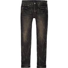 Purple Brand P001 Low Rise Skinny Jeans - Smoky Black