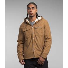The North Face Men Shirts The North Face Hooded Campshire Shirt Utility Brown Men's Clothing Brown