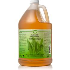 Lime Liquid Castile Soap Organic Certified 1 Gallon Carolina Castile Soap