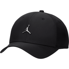 Herren Caps Jordan Rise Cap Adjustable Hat - Black/Gunmetal