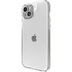 Zagg Mobile Phone Accessories Zagg Crystal Palace iPhone 15 Plus Clear Phone Case Drop Protection 13ft/4m Anti-Yellowing & Scratch-Resistant iPhone Case, Wireless Charging Compatibility