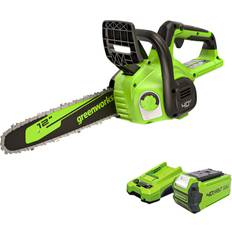 Chainsaws Greenworks Greenworks 40V 12-Inch Chainsaw, 2.0Ah USB Battery and Charger