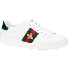 White leather sneakers men Gucci Ace Embroidered M - White Leather