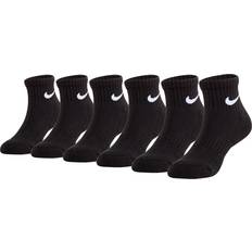 Socks Children's Clothing Nike Boys 6-pk. Cushioned Ankle Socks BLACK 5-7