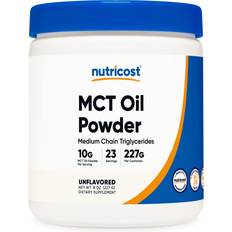 Powders Fatty Acids Nutricost Premium MCT Oil Powder .5LBS Net