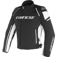 Dainese Motorcycle Jackets Dainese Racing D-Dry Jacket Black/Black/White