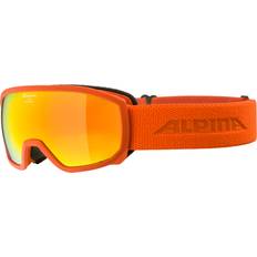 Skibrillen reduziert Alpina Kinder Scarabeo Q-Lite Skibrille orange One