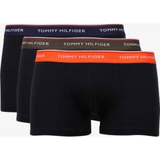 Tommy Hilfiger Underbukser Tommy Hilfiger 3P Stretch Trunk Premium Essentials Grønn/Oransje bomull Herre