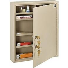 Key Cabinets Safes Global Industrial 436945 Medical Security Cabinet with Double Key Locks 14