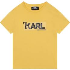 Karl Lagerfeld Karl Lagerfeld Kids T-Shirt Z25397 Gelb Regular Fit 12Y