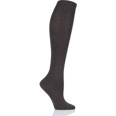 Braun - Damen Socken Falke Softmerino Kniestrümpfe, Merinowolle, verstärkte Belastungszonen, für Damen, braun
