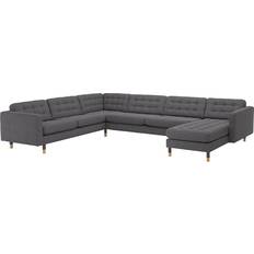Ikea LANDSKRONA Gunnared Dark Gray Sofa 359cm 6-Sitzer
