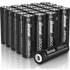 8 Piles Rechargeables USB-C AA / HR6 1700mAh PaleBlue Lithium Ion 1.5V