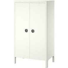 Ikea Kleideraufbewahrung Ikea BUSUNGE White Kleiderschrank 80x139cm