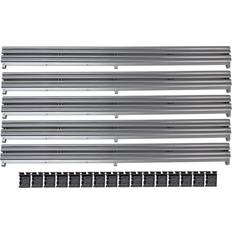 Scalextric Scalextric 1:32 Sport Digital Track C8212 Silver Barriers x 5 and Clips x 15 Gray