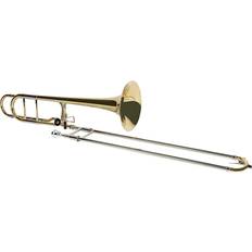 Recorders Allora Atb-450 Vienna Series Intermediate F-Attachment Trombone Lacquer Yellow Brass Bell