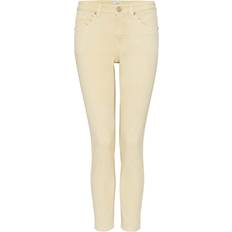 Damen - Gelb Jeans Opus Slim Fit Jeans Elma detail gelb
