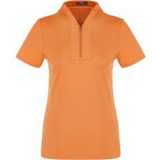Damen - Orange Poloshirts Callaway SHORT SLEEVE TONAL HEATHER Halbarm Polo orange