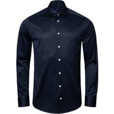 Eton Mens Blue Slim-fit Shirt