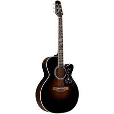 Takamine Musical Instruments Takamine Ef450c Thermal Top Acoustic-Electric Guitar Transparent Black Sunburst