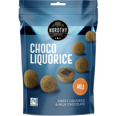 Nordthy Licorice Balls Chocolate Mild 110g