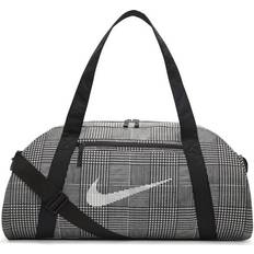 Nike Tasche W GYM CLUB PLAID Schwarz