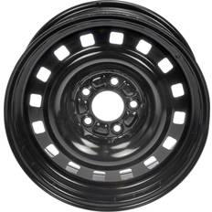 16" Car Rims Dorman 939-131 16 x 7 In. Steel Wheel Compatible with Select Ford Lincoln Mercury Models, Black