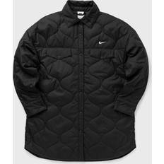 Trenchcoats Nike Black Quilted Jacket