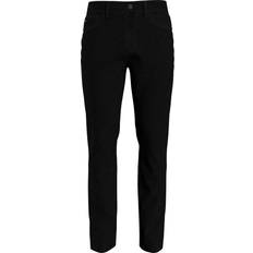 Tommy Hilfiger Men Jeans Tommy Hilfiger mens Straight Fit Jeans, Black Denim, 54W x 30L