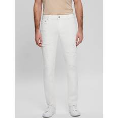 Guess Pants & Shorts Guess Eco Destroyed Tapered Jeans White