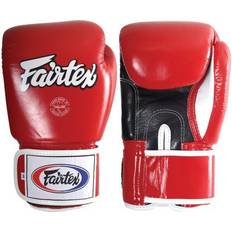 Boxing Gloves Fairtex Fairtex Muay Thai Style Training Sparring Gloves, oz, Red