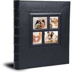 Pioneer Photo Albums PS-5781 5X7'' and 8X10'' X-Pando PS5781/BK