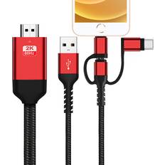 3 Adapter Type C/Micro USB/Phone