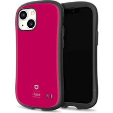 Apple iPhone 13 mini Bumpers iFace First Class Designed for iPhone 13 Mini 5.4" – Cute Shockproof Dual Layer [Hard Shell Bumper] Phone Case [Drop Tested] Hot Pink