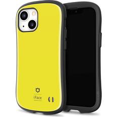 Yellow Bumpers iFace First Class Designed for iPhone 13 Mini 5.4" – Cute Shockproof Dual Layer [Hard Shell Bumper] Phone Case [Drop Tested] Yellow