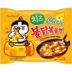 Samyang Ramen Korean Noodles Hot Buldak Cheese, .10Pack