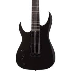 Schecter Musical Instruments Schecter Schecter Guitar Research Sunset 7-String Triad Left Handed Electric Guitar Gloss Black