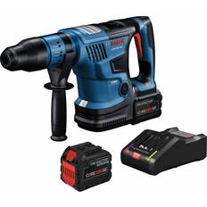 Bosch sds drill 18v Bosch BOSCH GBH18V-36CK27 PROFACTOR 18V Hitman Connected-Ready SDS-max 1-9/16 In. Rotary Hammer Kit with 2 CORE18V 12.0 Ah PROFACTOR Exclusive Batteries