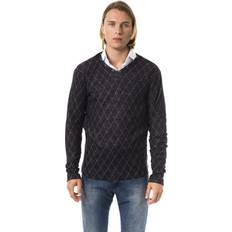 Byblos Black Cotton Sweater