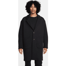 Outerwear Nike Men's Sportswear Tech Fleece Reimagined Loose Fit Trench Coat in Black, FN0601-010