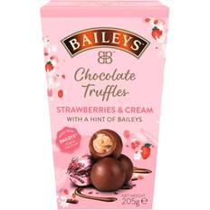 Baileys strawberry & cream twist wrapped truffles