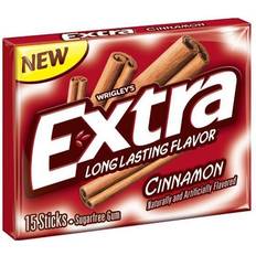 Kaugummis Extra Cinnamon Sugarfree Gum, Single 15Count