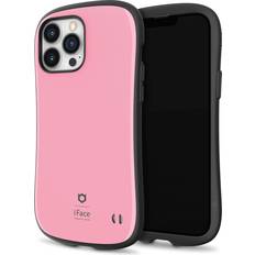 Bumpers iFace First Class Designed for iPhone 13 Pro Max 6.7" – Cute Shockproof Dual Layer [Hard Shell Bumper] Phone Case [Drop Tested] Baby Pink